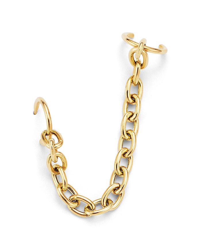 Zoë Chicco 14k Yellow Gold Oval Chain Link Ear Cuff
