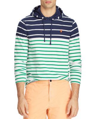 striped hooded polo shirts