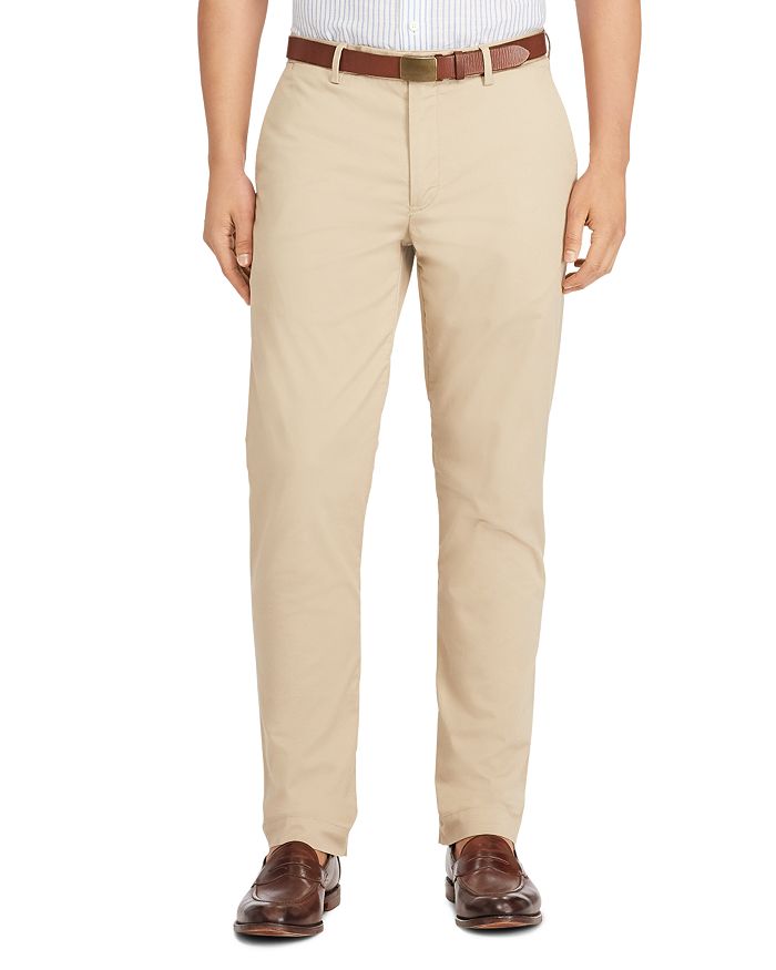 Shop Polo Ralph Lauren Stretch Straight Fit Chinos In Classic Khaki