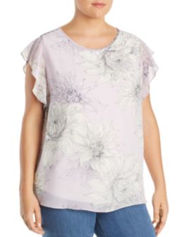 Purple Vince Camuto Plus Size Clothing Bloomingdale S