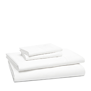 Amalia Home Collection Linen & Silk Sheet Set, Queen - 100% Exclusive In White