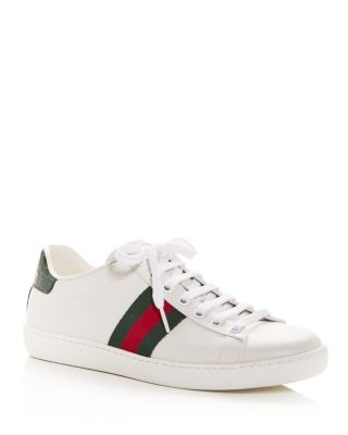 Gucci Women's Ace Low-Top Sneakers 