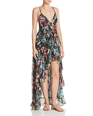 Rococo Sand Dresses High/Low Floral Maxi Dress