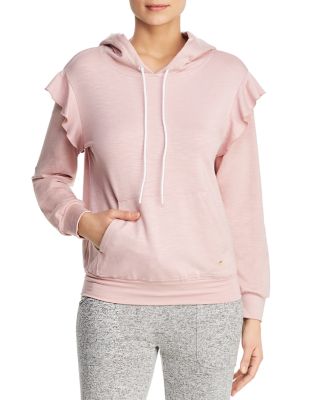 kate spade ruffle pullover hoodie