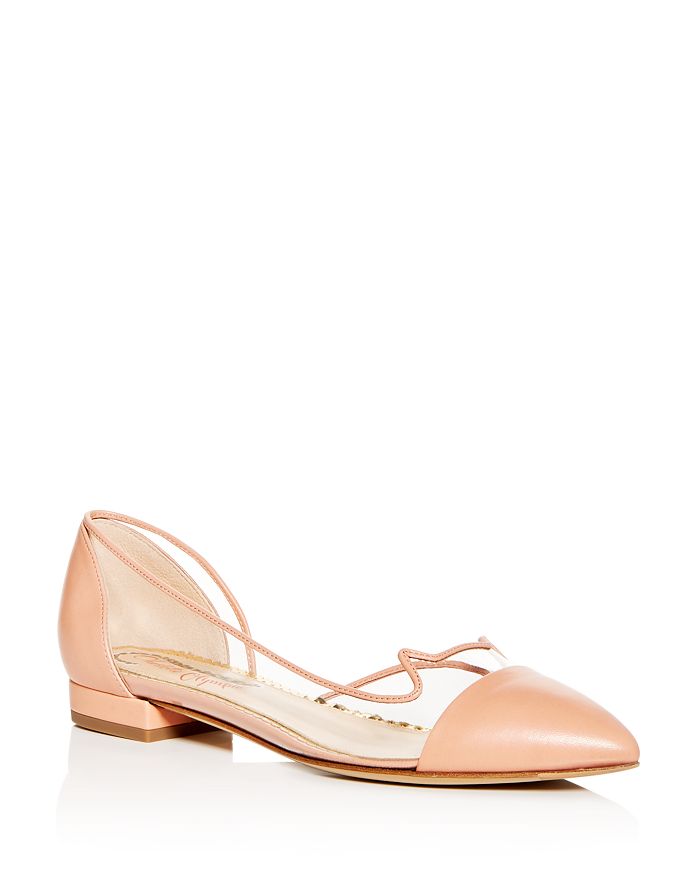 Charlotte Olympia Women's d'Orsay Pointed-Toe Flats | Bloomingdale's