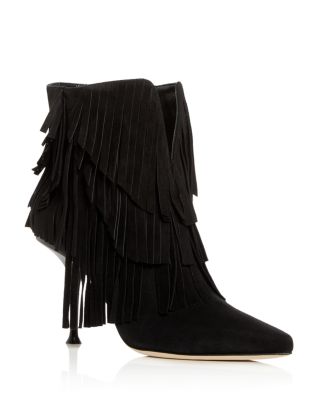 sergio rossi fringe boots