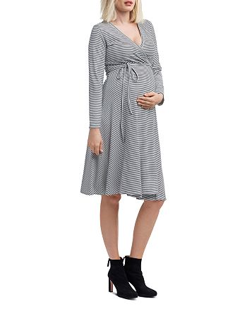 Nom Maternity - Tessa Nursing Wrap Dress