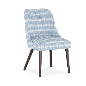 Sparrow & Wren Anita Rounded Back Dining Chair - 100% Exclusive In Chalet Shibori Copen Blue