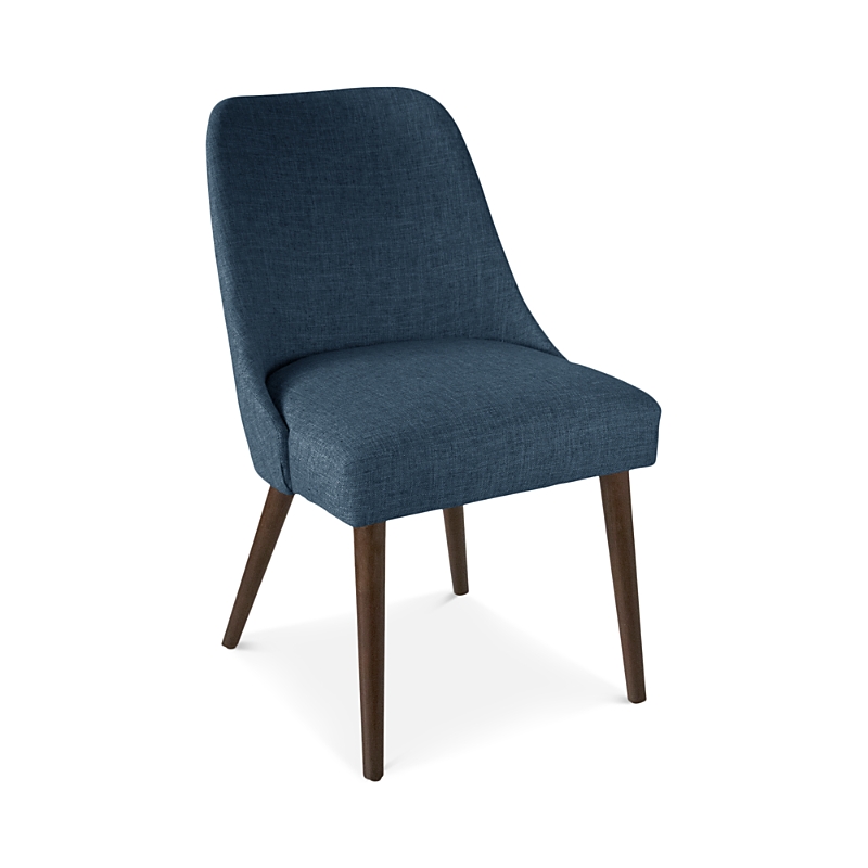 Sparrow & Wren Anita Rounded Back Dining Chair - Exclusive In Zuma Navy