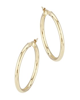 Bloomingdale's - Tube Hoop Earrings in 14K Yellow Gold - 100% Exclusive