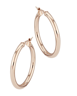 Bloomingdale's Small Hoop Earrings in 14K Rose Gold - 100% Exclusive