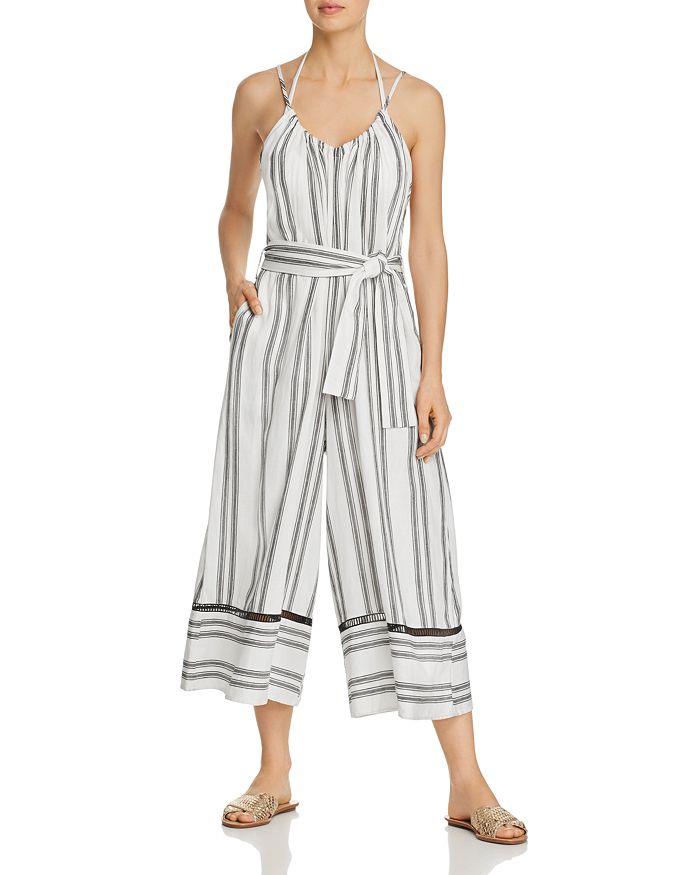 Dolce Vita Scorpion Striped Jumpsuit Swim Cover up Bloomingdale s