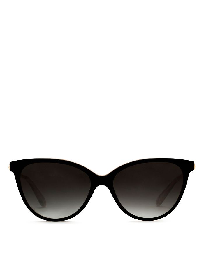 Krewe Women's Monroe 24k Cat Eye Sunglasses, 58mm In Mystic/gray Gradient