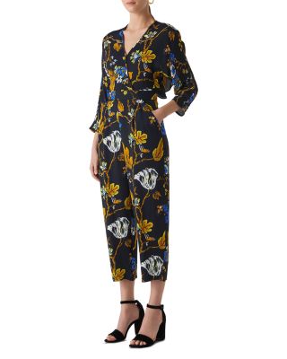 whistles scarf print jumpsuit