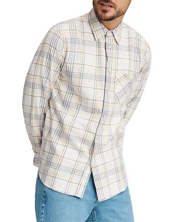 Rag Bone Fit 3 Beach Plaid Flannel Regular Fit Shirt Bloomingdale S