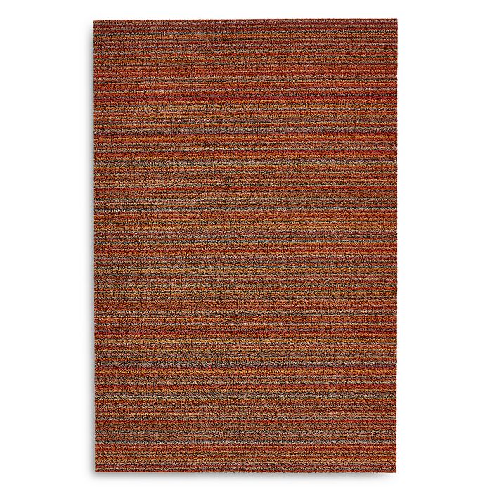 Chilewich - Skinny Stripe Indoor/Outdoor Shag Mat, 24" x 36"