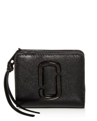 Marc Jacobs The Snapshot Dtm Mini Compact Wallet in Black