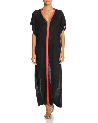 Pitusa - Inca Abaya Maxi Dress Swim Cover-Up