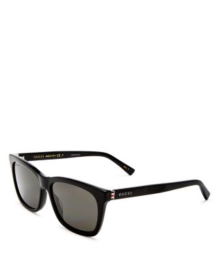 gucci 56mm square sunglasses