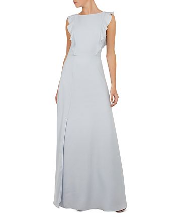 Ted Baker Tie the Knot Ardenia Waterfall Ruffle Gown | Bloomingdale's