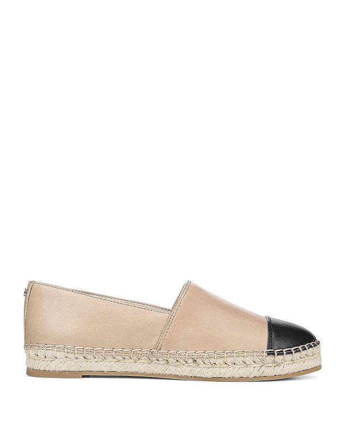 SAM EDELMAN WOMEN'S KRISSY LEATHER ESPADRILLE FLATS