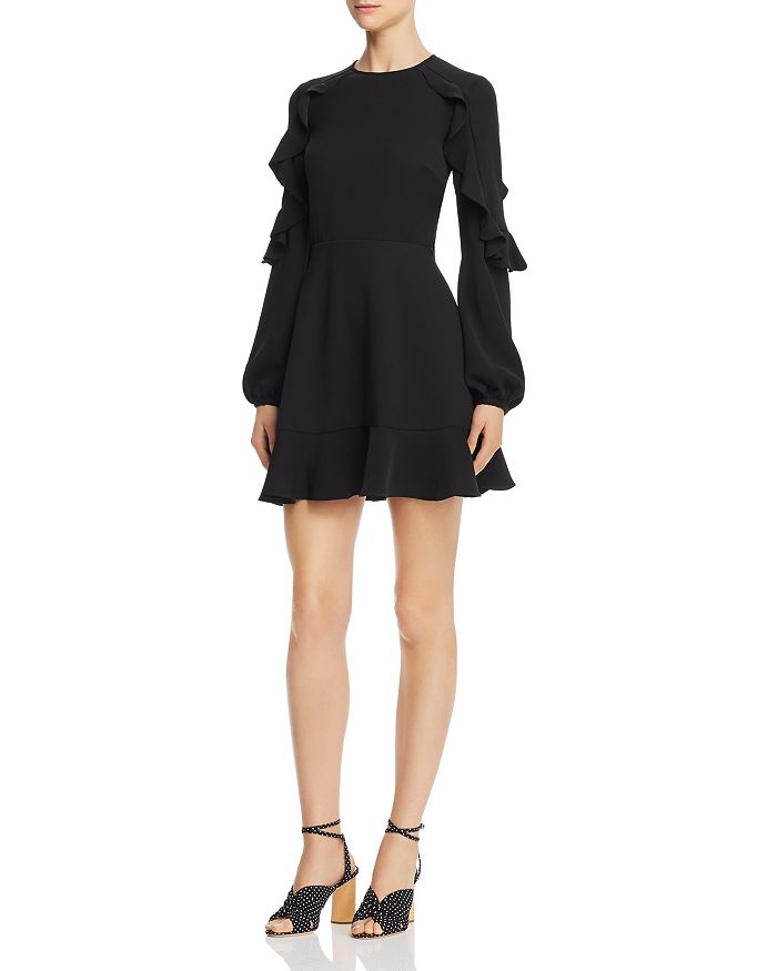 Jay Godfrey Gerry Ruffled Mini Dress Bloomingdale s