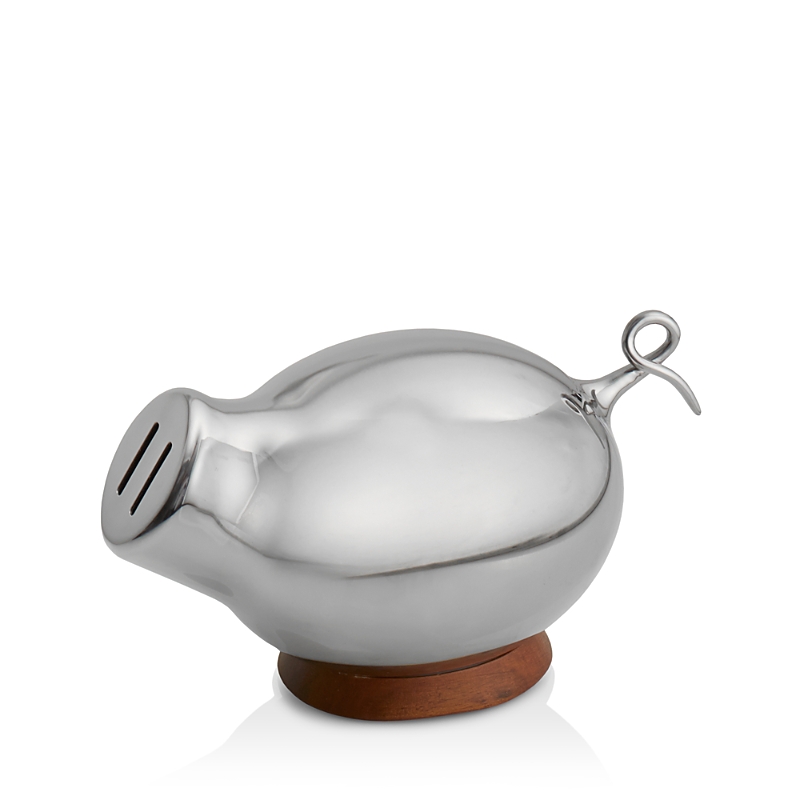 Nambe Kibo Piggy Bank