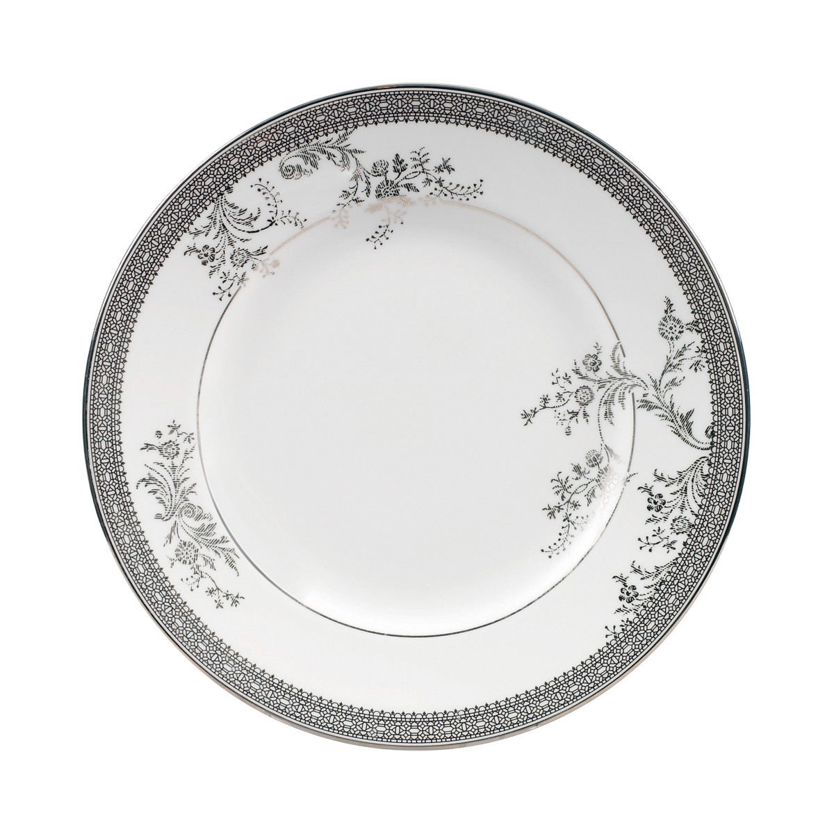 Wedgwood Vera Wang Wedgwood Vera Lace Salad Plate in Platinum