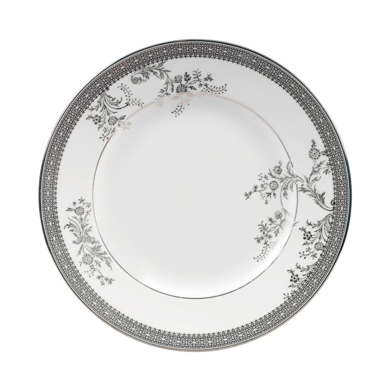 Wedgwood Vera Wang Wedgwood Vera Lace Salad Plate in Platinum