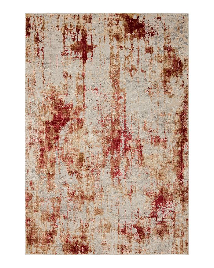 Kenneth Mink Alloy Area Rug, 8' X 11' In Rust