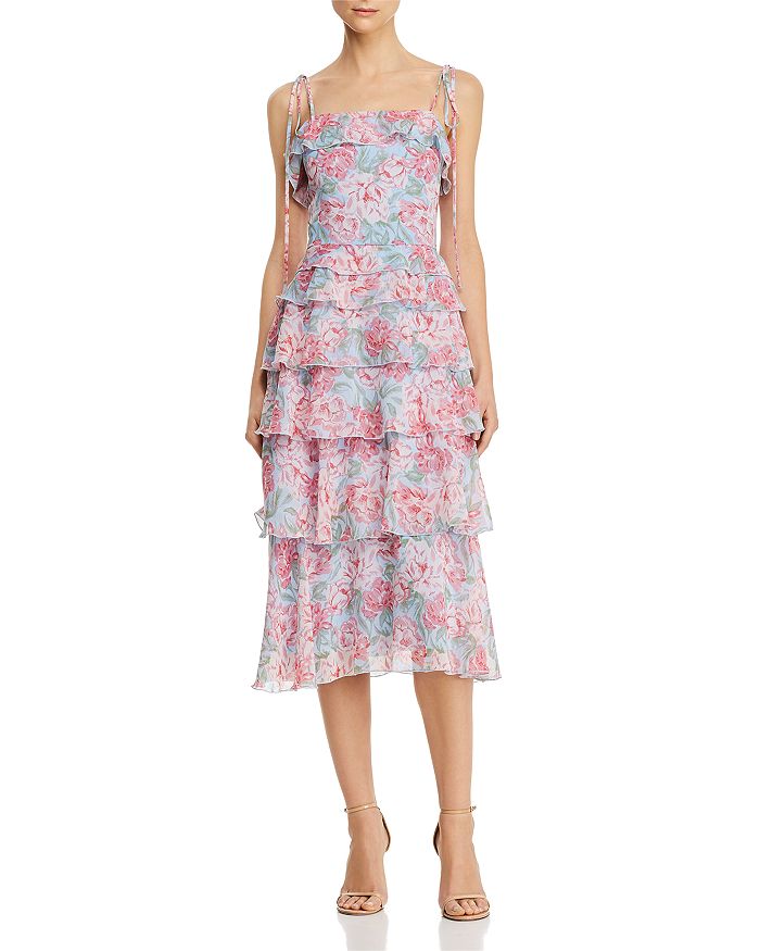 WAYF Essie Tiered Midi Dress Bloomingdale s