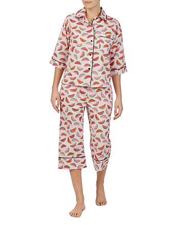 kate spade new york Watermelon Print Pajama Set | Bloomingdale's