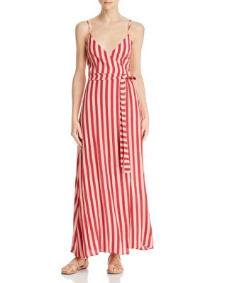 Flynn Skye - Anderson Striped Wrap Dress
