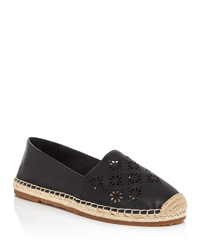 KATE SPADE KATE SPADE NEW YORK WOMEN'S GARCIA FLORAL PERFORATED ESPADRILLE FLATS,S1110006