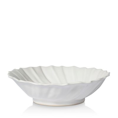 VIETRI - Incanto Stone White Ruffle Large Bowl