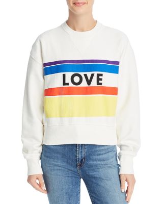 rebecca minkoff love sweatshirt