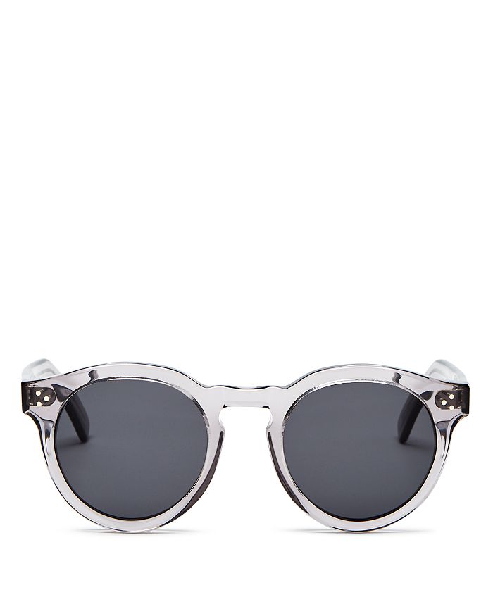 Illesteva Women's Leonard Ii Round Sunglasses, 50mm In Gray/gray