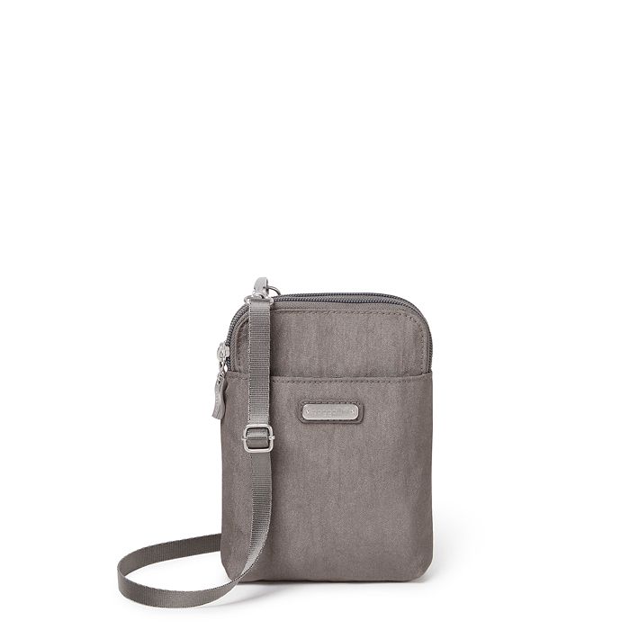 Shop Baggallini Take Two Rfid Bryant Crossbody In Sterling Shimmer
