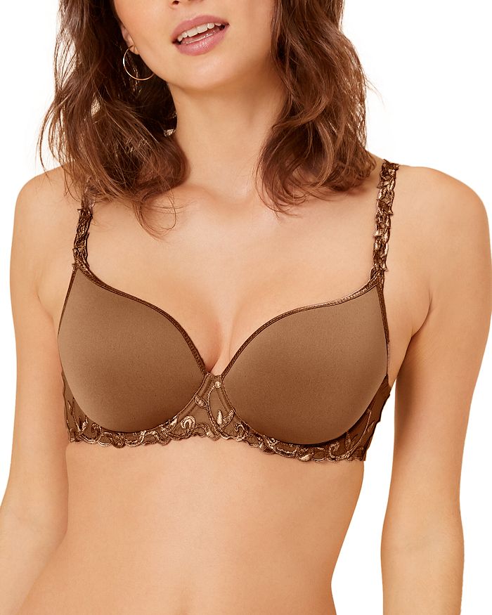 Simone Perele Andora 3d Molded Demi Bra In Amaretto