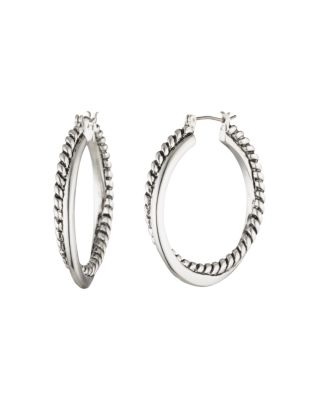 Twist & Spiral Hoop Earrings