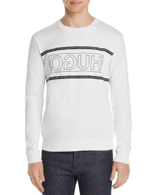 Hugo reverse logo sweatshirt best sale