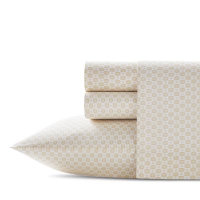 Tommy Bahama - Batik Squares Percale Sheet Set, King
