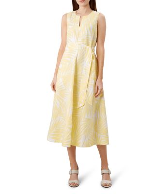 Hobbs linen dress best sale