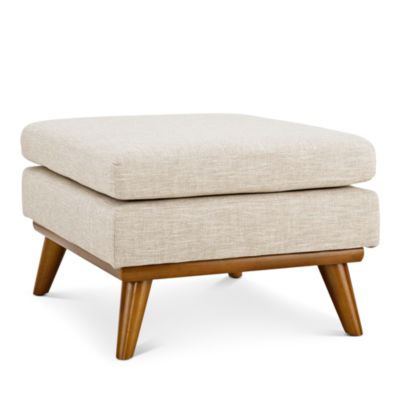 Engage Upholstered Fabric Ottoman
