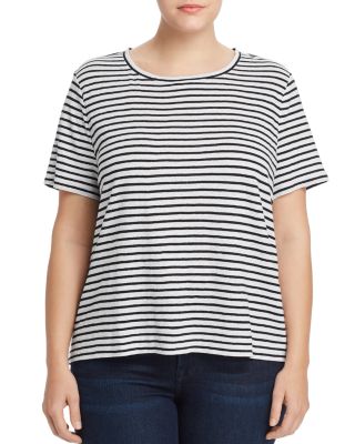 eileen fisher linen tee