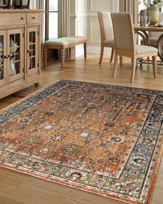 Spice Market Myanmar Area Rug, 5'3" x 7'10"