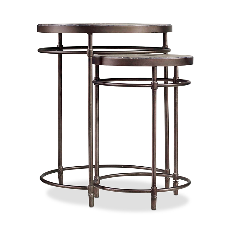 Hooker Furniture St. Armand Nesting Tables In Light Wood