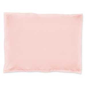 Matouk Luca Satin Stitch Standard Sham In Blush