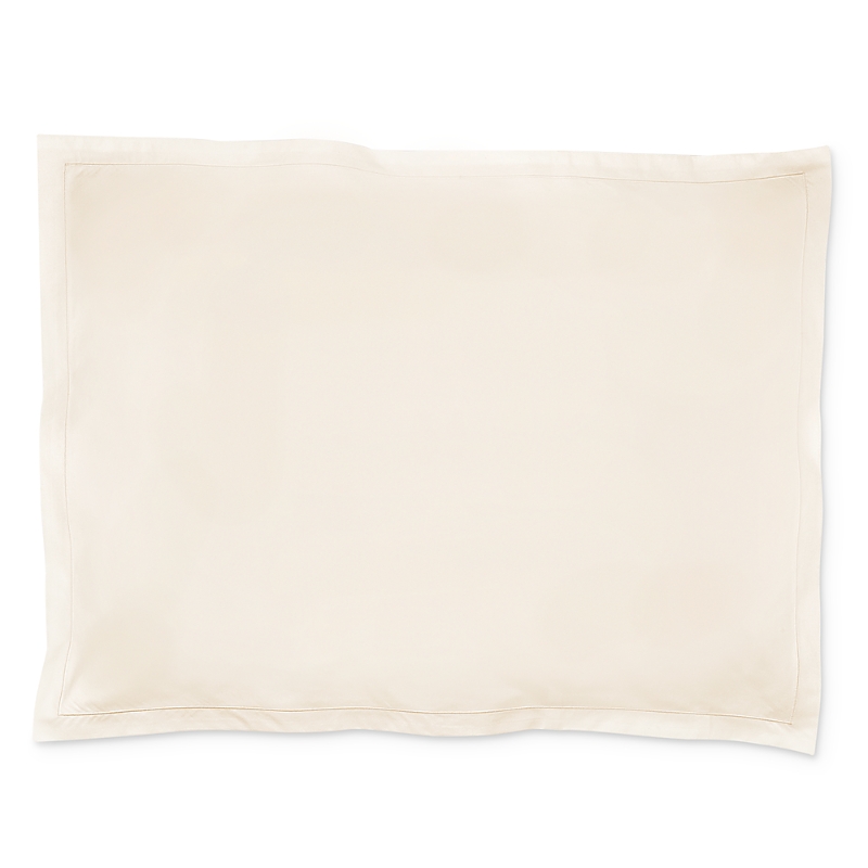 Matouk Luca Satin Stitch King Sham In Neutral