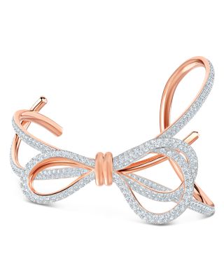 Swarovski Lifelong Bow Cuff Bracelet Bloomingdale's